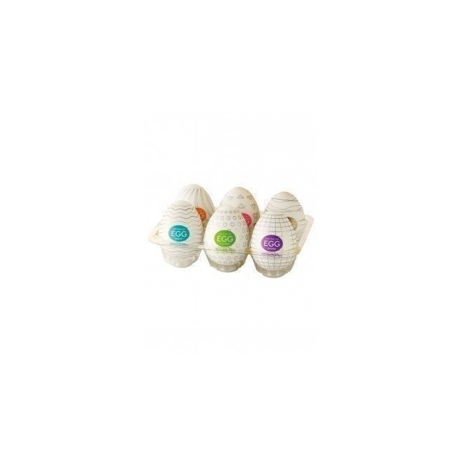 Uovo Masturbatore Tenga Assorti 6 Colori