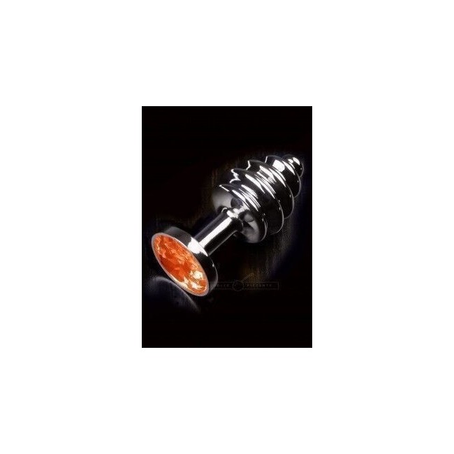 plug anale Jewellery Ribbed Orange